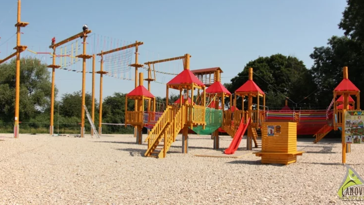 Lanový park anglický příměstský tábor Pardubice